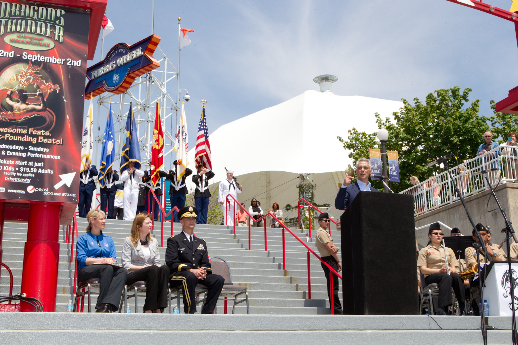 Mayor Emanuel Celebrates America's Armed Forces